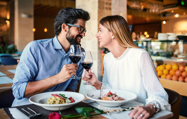Couple Dating with Wine at fenton mi 48430
