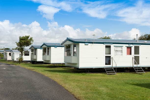 Caravan park in Michigan