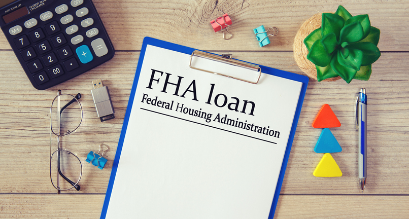 Paper with FHA loan