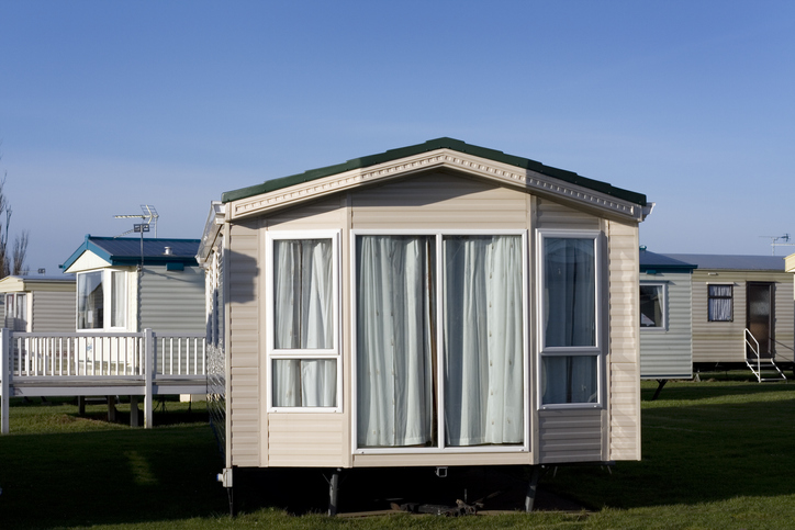 Luxury caravan, static holiday home