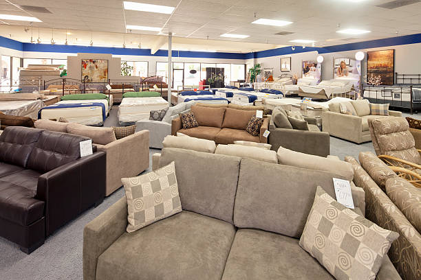 home furnishings Seating furniture and mattress displayed in store in fenton mi 48430