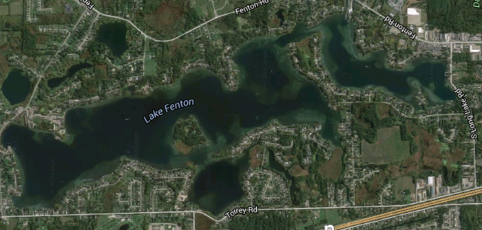 Lake Fenton Geography fenton mi 48430