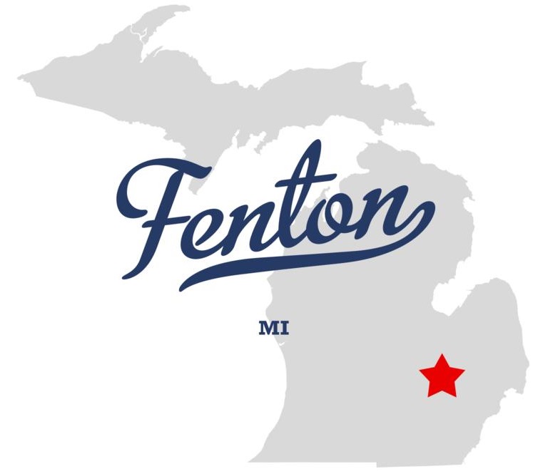 Fenton MI Map