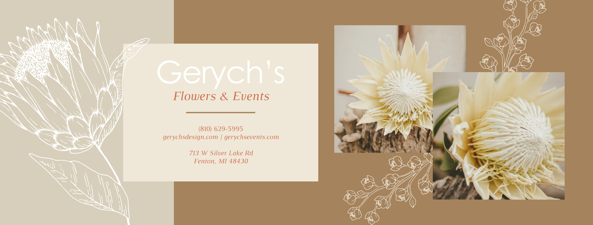Gerych’s Greenhouse, Flowers & Events