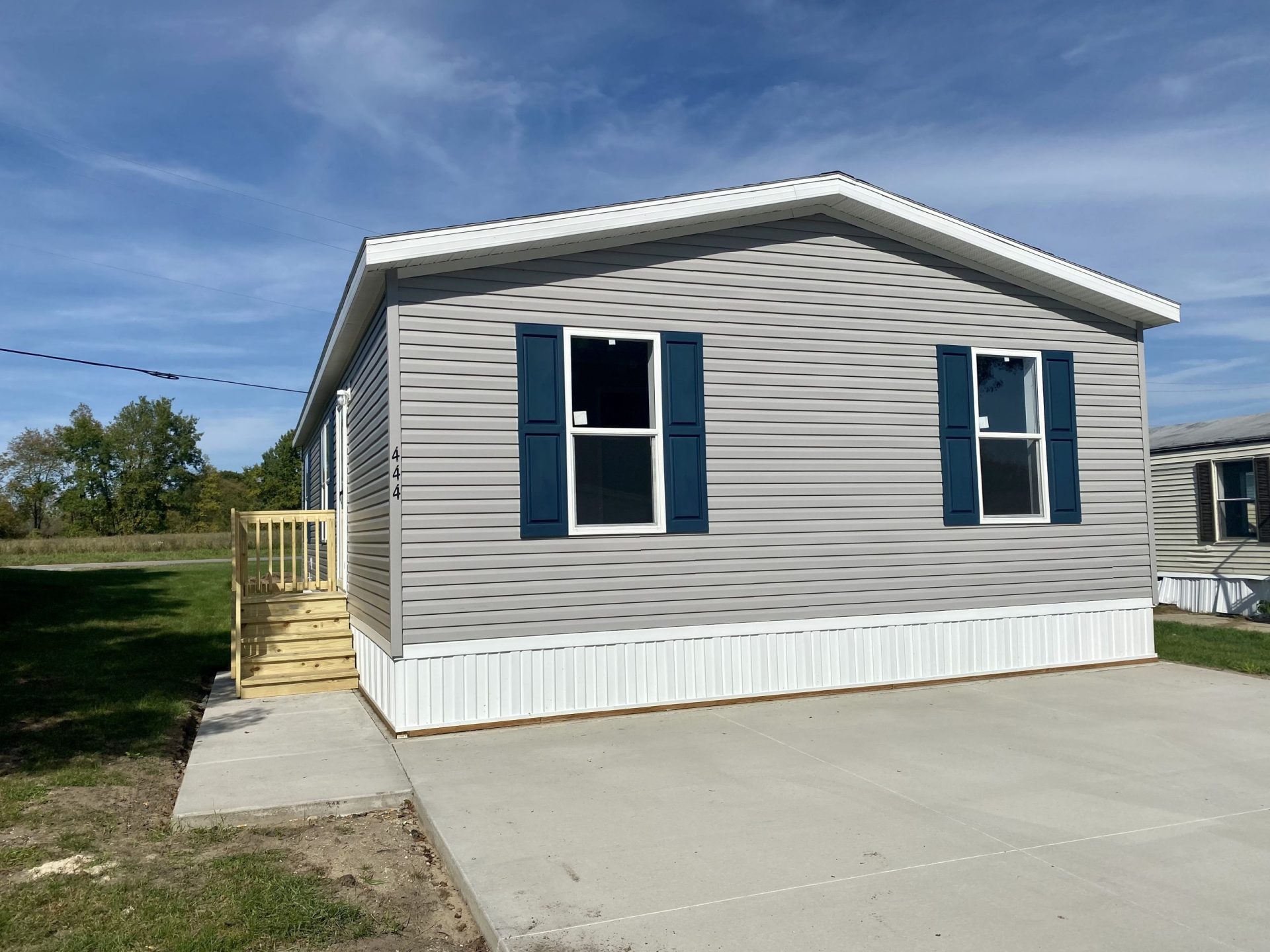 A site-built home