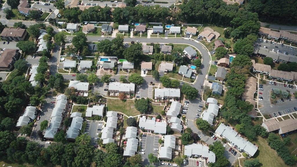 Aerial Neighborhood